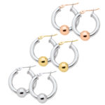 20mm Classic Cape Cod Hoop Earrings