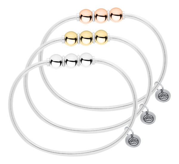 Cape Cod Triple Ball Bracelet