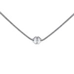 Cubic Zirconia Cape Cod Necklace - Snake Chain