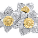 14K Gold Daffodil Clasp