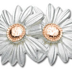 14K Rose Gold Daisies Clasp