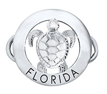 Florida Turtle Clasp