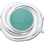 Love Knot Amazonite Clasp