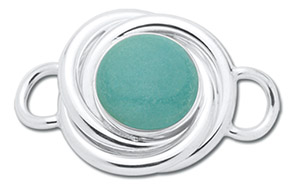 Love Knot Amazonite Clasp