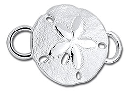 Silver Sand Dollar Clasp