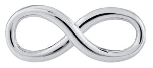 Sterling Silver Infinity Clasp