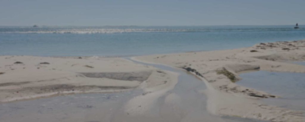 Barnstable Harbor beach and sand